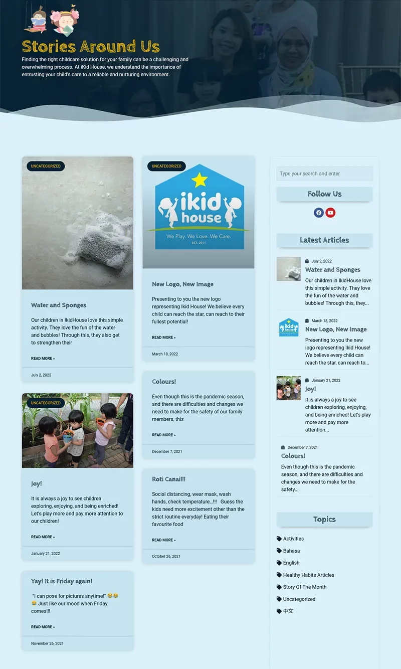 Blog Page