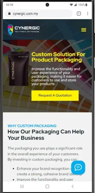 cynergic your packaging partner