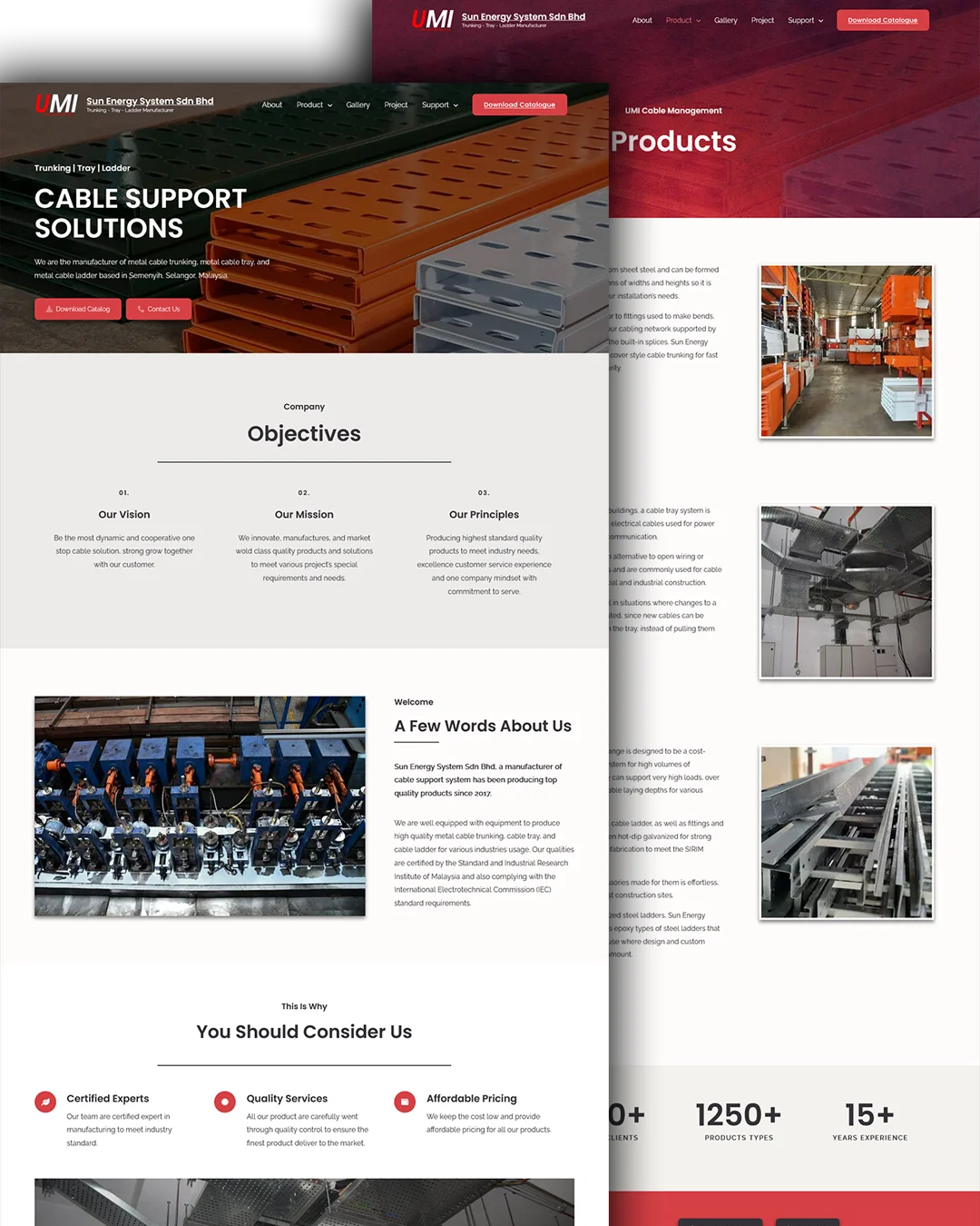 Pixeldio Digital - website design service portfolio - sun energy system sdn bhd - screen 1